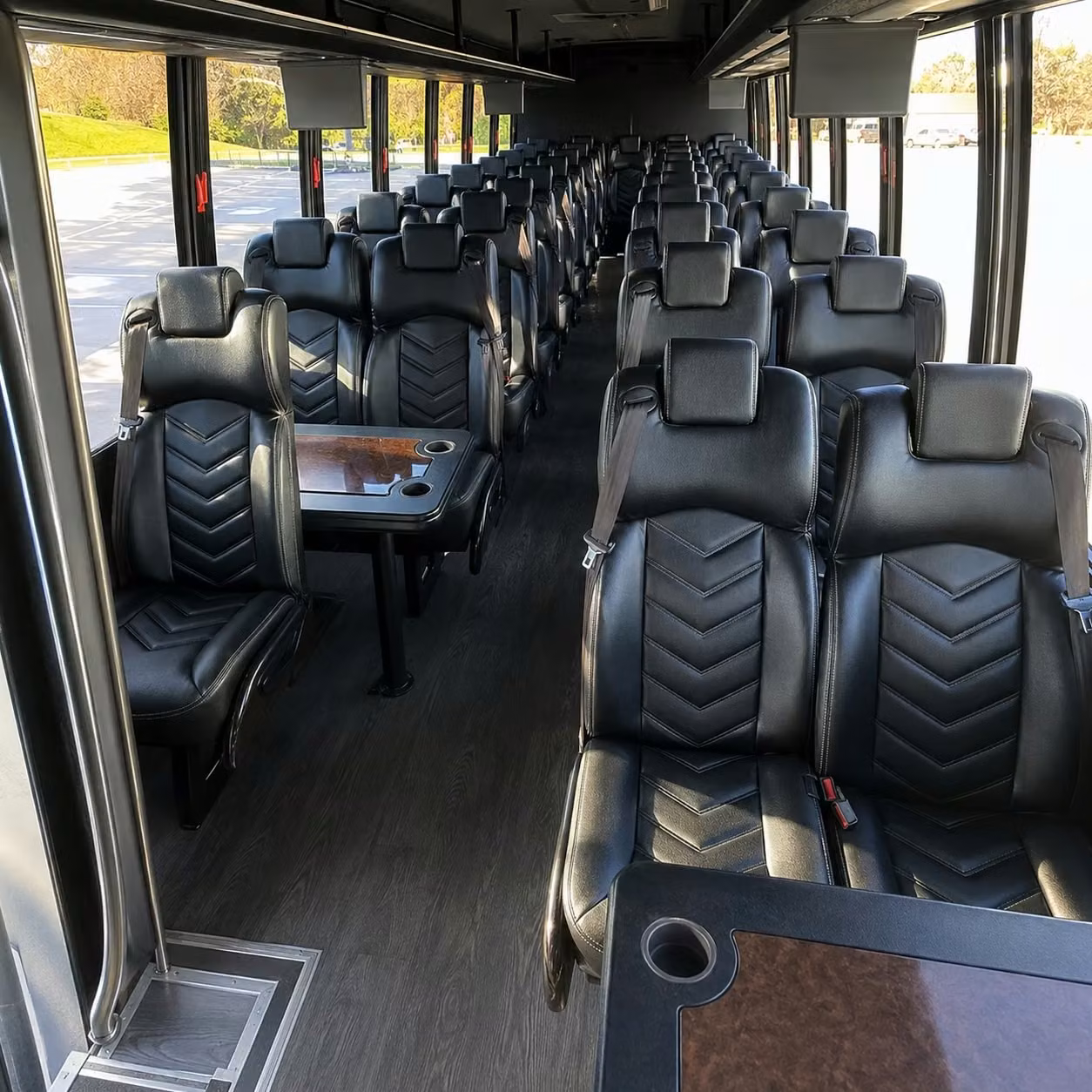 30 passenger minibus interior