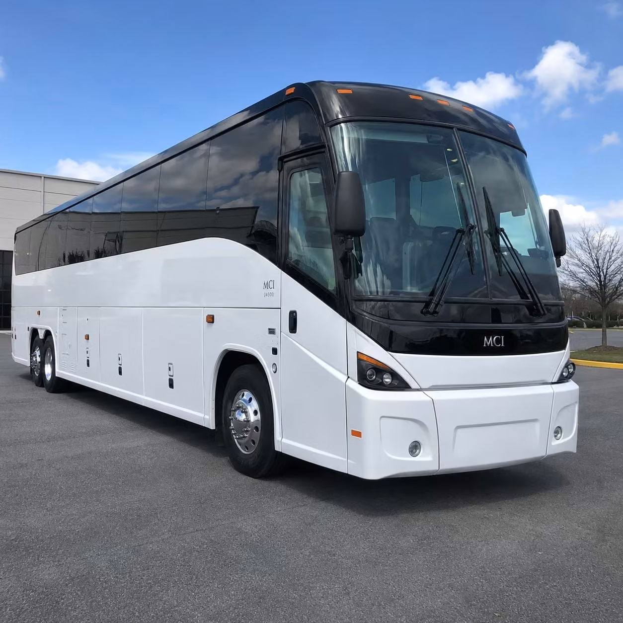 centennial charter bus rental exterior