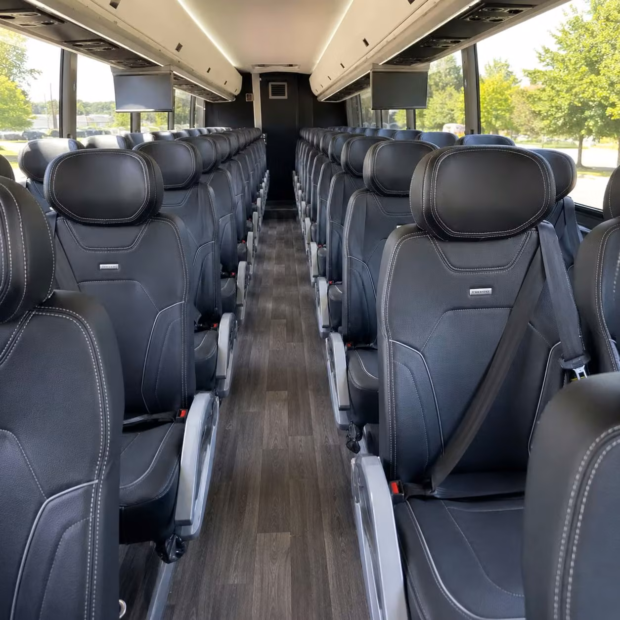 centennial charter bus rental inside
