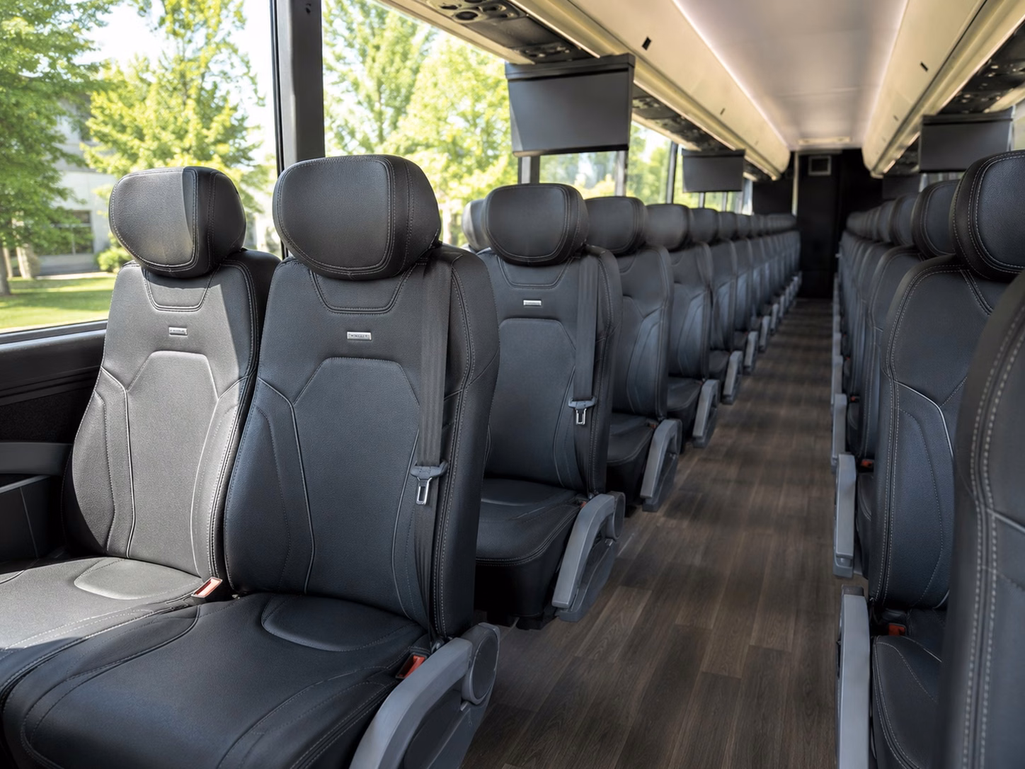 guest shuttle bus service between centennial wedding venues and hotels