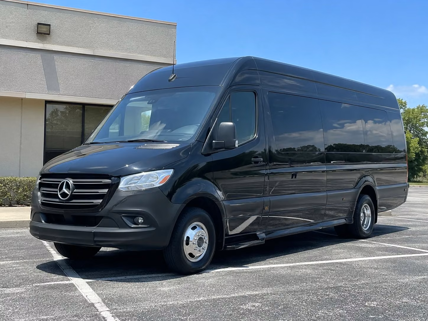 sprinter van with driver